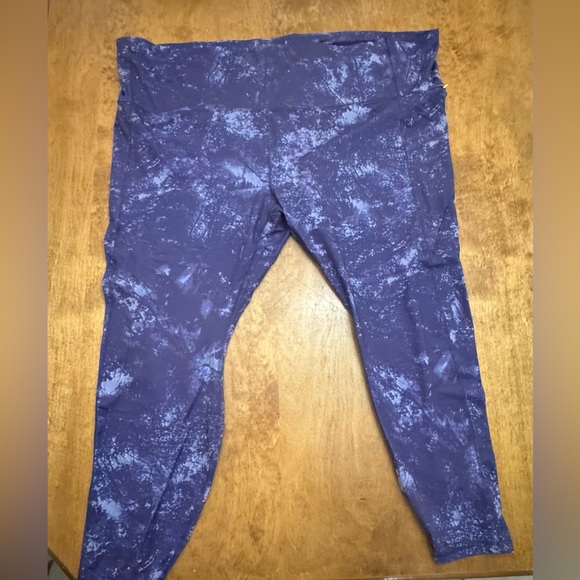 all in motion Pants - All in Motion Kids Blue Tie-Dye Leggings